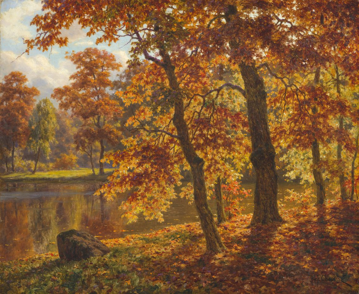 Шультце Иван Фёдорович, «Осень. Нескучное», 1923-1925 года Шультце Иван Фёдорович, «Осень. Нескучное», 1923-1925 года