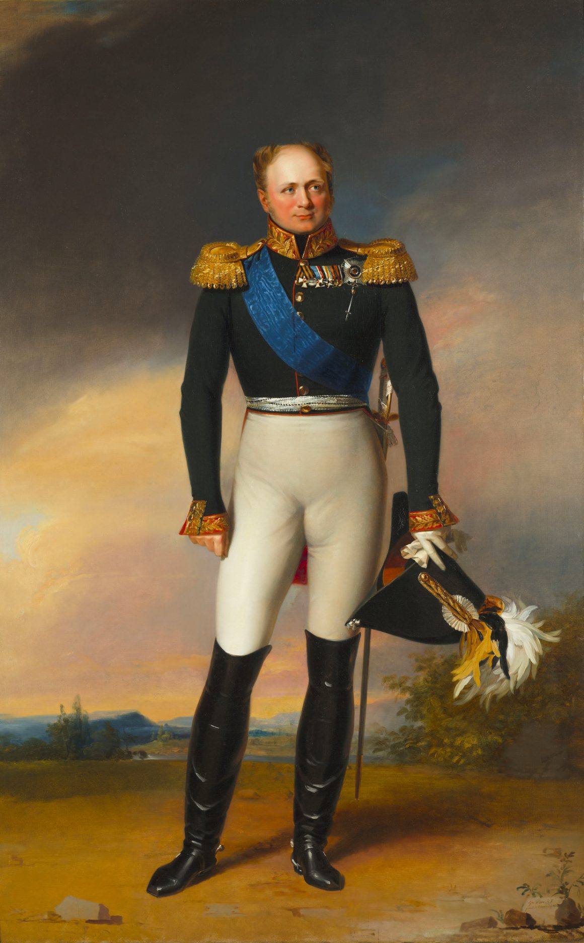 Джордж Доу (1781 – 1829), «Портрет Александра I», 1826 год.