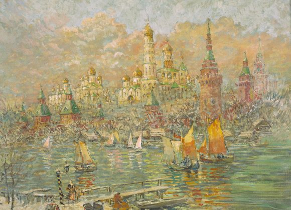 Алексей КОРОВИН (сын), Вид на Кремль, вторая четверть XX века