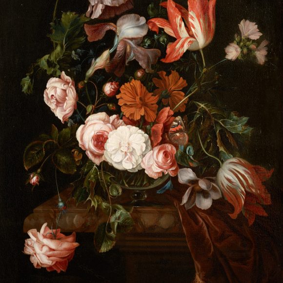 Эрнест Стювен, Цветочный натюрморт, 1700-е года