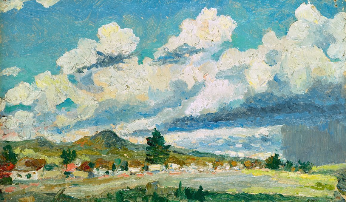 Казимир МАЛЕВИЧ, Сельский пейзаж, 1929