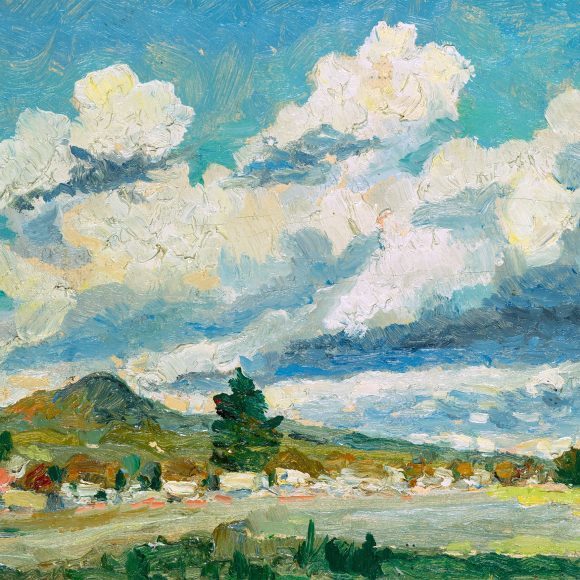 Казимир МАЛЕВИЧ, Сельский пейзаж, 1929