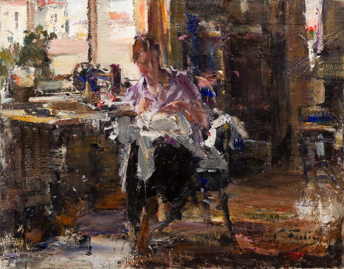 Николай ФЕШИН, Дома в Нью-Йорке, 1924