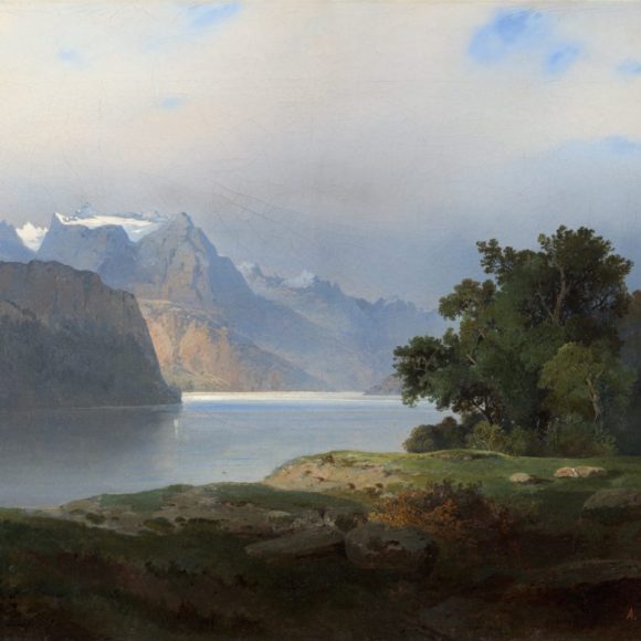 Алексей САВРАСОВ, Швейцарский вид, 1860-е годы