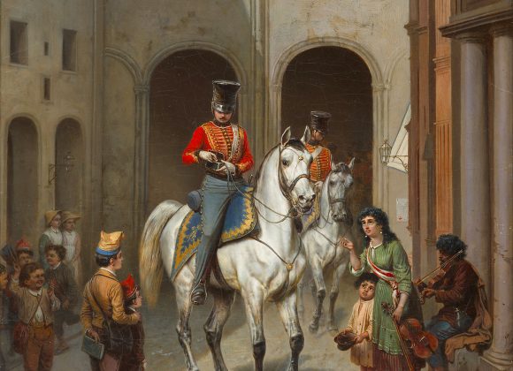 Богдан ВИЛЛЕВАЛЬДЕ, Милостыня, 1886